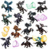 Liberty Imports 12 Pack Deluxe 3D Action Figures Realistic Figurine Puzzles in Jurassic Hatching Eggs for Kids