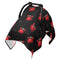 Mazeann Red Crab Sea Black Car Seat Cover Baby Breathable Soft Infant Carseat
