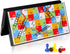 KIDAMI Magnetic Snakes and Ladders Game Set with Storage Box, Folding Design