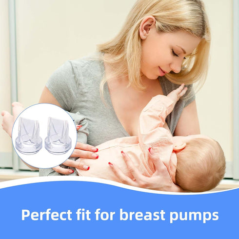 lasuroa 8pcs E10/S1/S1 MomMed S21/S32 Duckbill Valves, Soft Silicone Breast Pump Replacement Compatible with Eufy Pro