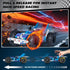 9 1 Set 8 Technic in Pull-Back Car Building - Off-Road Race Vehicle Models for Boys and Girls, STEM Engineering Toy