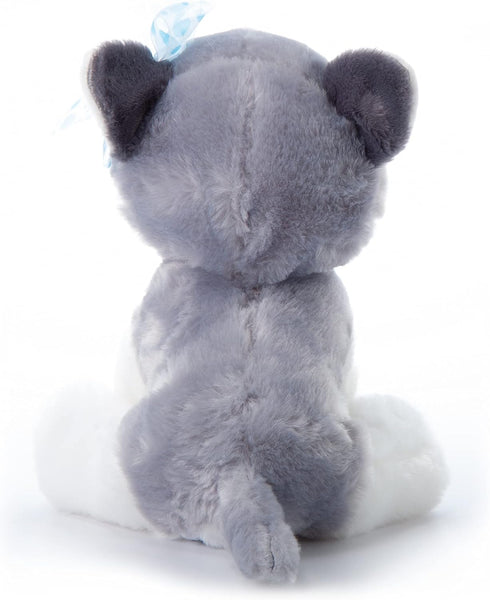 The Petting Zoo Lash'z Husky Stuffed Animal, 10 inches Plush Toy Gifts for Girls, Husky Dog