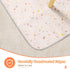 51x51 Inch CLYMENE Splat Mat for Under High Chair | Anti-Slip Baby Splash Mat | Waterproof & Washable Spill Mat