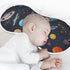 Set 1, 11 x22 Inch Kigai Carton Space Spaceships Muslin Baby Burp Cloths, Large Absorbent Cotton Muslin Burp Cloths