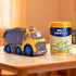 7.6" 2-4, Set 18M+, 2, 3, 4, P&C Toddler Construction Dump Truck Toys for Ages Beach Sand Outdoor Toys Dump Truck