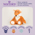 warmies Microwavable & Weighted Stuffed Animals, Fox - Heated Stuffed Animal Plushie for Warmth & Comfort - Cute Soft