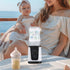 MENGLANSI Fast Heating Portable USB Bottle Warmer Automatic Design for Parents with Night Lamp