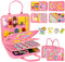 Qizfun Toddler Busy Board Montessori Toys Sensory Busy Book, Educational Learning Travel