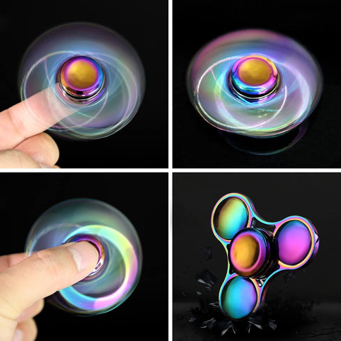 7 Pack-Anxiety SCIONE Metal Fidget Spinner for Kid Adult, Sensory Hand Fidget Toy Toys Stress Relief Reducer-Party