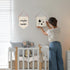 Set 2 KIBAGA Beautiful Nursery Wall Decor Signs - of Cute Designs That Are Perfect for Your Toddlers or Kids Playroom