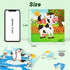 Vileafy 12 Pack Small Animals Puzzles for Kids Ages 3-5, Wooden Toddlers Puzzles