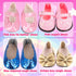 18-Inch 5 Sets 2 (8 Set 3-10 MSYO Doll Clothes & Accessories Kit: Pre-Styled Outfit + Pairs of Shoes Styles Available)