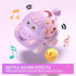 Pink Toy Car for Baby Girl Gifts, Push Wind Up Cars for Toddler Girls, Soft Truck Infants Gift