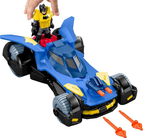 Fisher-Price Imaginext DC Super Friends Batman Toy Batmobile Vehicle & Figure Set for Kids Ages 3+