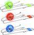 Retro Kids Light Up Gyro Wheel Set - Includes 3 10-Inch Track Twisters, Spinning and Light Combo, Ideal for Easter,
