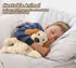 Puppy Stuffed Animals, Microwavable Stuffed Animal Adorable Fluffy Dog Plush for Warmth, Heatable & Coolable Lavender