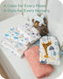 TOTCHILL 2 Pack, 28x52x9, Crib Sheets Fitted Crib Sheet for Standard Crib Mattress Ultra Soft Jersey Knit, Breathable