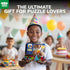 Set 10 Pack 2x2 3x3 4x4 5x5 STEAM Life Speed Cube Magic Cube | Includes Speed Cube, Pyramid Cube, Megaminx Cube Puzzle