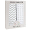 Elys & Co. Crib Sheets, Baby Boy/Girl Fitted Crib Mattress Sheet Set,