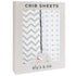 Elys & Co. Crib Sheets, Baby Boy/Girl Fitted Crib Mattress Sheet Set,