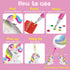 8-12,5PCS Keychains,5D 4-8 BAKY5 BANBBUR Arts and Crafts for Kids Ages Double Sided Diamond Art Gem Art for Kids Ages