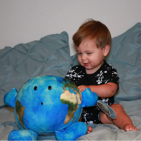Celestial Buddies Our Precious Blue Planet Earth Buddy, Educational Stuffed Plush Toy