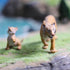 Gemini&Genius Tiger Toy Figures for Kids, Safari Animal Action Figures with Cub, Great for Gifts and Party Favors