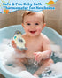 Baby Bath Thermometer Digital for Water Temperature Fast & Accurate F/C Reading, Waterproof Floating Safety Thermometer