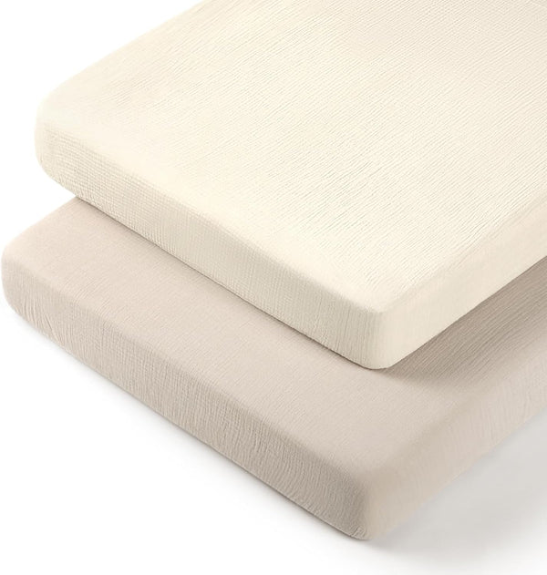 lulumoon Pack N Play Sheets: Soft & Breathable Playard Sheets for Boys