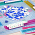 Morihaza (Style-1) Premium Mahjong Mat for Table - Non-Slip Mahjong Table Cloth with Printed Rules - Stylish Mah Jongg