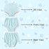 Landofgenie Diaper Cover for Adults Cute Puppy Printed Reusable Washable Elasticated Waistband Adult Diaper Cover Blue