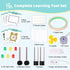 Set 8-12 GiftAmaz Paper Circuits Kit for Kids, STEM Electric Circuit Motors Kit, Child-Friendly Paper Circuit Board, DC