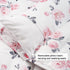 PHF Toddler Nap Mat, Floral Rollup Design with Removable Pillow & Minky Fleece Blanket, 50"x20"x2" for Kids