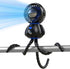 SLENPET Astronaut Portable Stroller Fan, Baby-Safe Clip-on with Flexible Tripod, Rechargeable Battery-Operated.