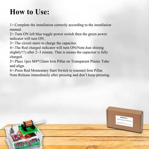 Soldering Practice Kit Electronic Mini Magnet Shooter DIY Kit, Fun Soldering Project for Parent and Child
