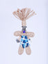 Set Voodoo Doll Real Handmade Creepy Dolls Horror Voodoo Supplies Skull Witches Poppet for Halloween Birthday Christmas