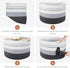 WISELIFE Large Storage Basket, Cotton Rope Basket 21.7"x 21.7" x 13.8", Baby Laundry Basket with Handle, Big Basket,
