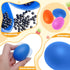 18 PCS Plastic Egg Shaker Set (9 Color), Musical Hand Percussion Shakers, Egg Maracas Instruments for Music Learning DIY