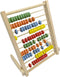 MAGIKON Wooden Counting Number Frame, 10 Rows Abacus for Learning Math (8-Inch)