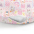 Pastel Pink Geese Bows Floral Baby Nursing Pillow Covers for Boy Girl Cute Ducks Bows Love Nursery Pillowcase
