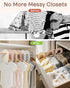 Closet: Set 7 24 Baby Size Clothes Dividers for Nursery Hanger Month Dividers for Clothing Organizer - of Infant Age
