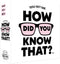 Trivia Party Game - Hygge Games How Did You Know That? in White