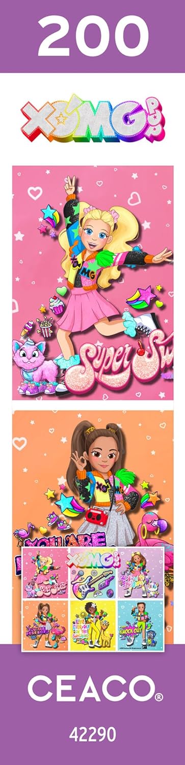 Ceaco XOMG POP! Party Like A Pop Star - 200 Piece Jigsaw Puzzle for Fun