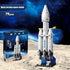 Vilbocr Falcon Heavy Space Rocket Building Block Set Space Capsule for 4+ Years Boys Kids Gift Idea Super Heavy Launch Vehicle for Kids-69 Pcs by Vilbocr