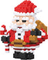 Christmas Micro Blocks Building Set Santa Claus Compatible with Lego - Holiday Present Box for Kids 6-12 Years Old