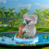 Set, 3D Bricks,1000 KLJM-07 Larcele Animal Series Micro Building Blocks Animal DIY Mini Building Toy Pieces (Koala)
