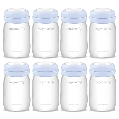 Maymom Wide Neck Breastmilk Collection n Storage Bottle 5.4 oz; Re-markable SureSeal