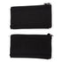 Universal Stroller Handle Sleeve Cover with Zipper, Cleanable Replacement Grip Bar Handlebar, Black