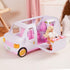 Lori Dolls Sweet Escape Luxury SUV Vehicle for Mini Dolls, Large Pink Car for 6-inch Dolls with Sounds & Lights