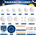 64 13 3-5, PCS Solar System Project Kit, Solar System Model Kit with Mix Foam Balls, Solar System Toys for Kids Learn